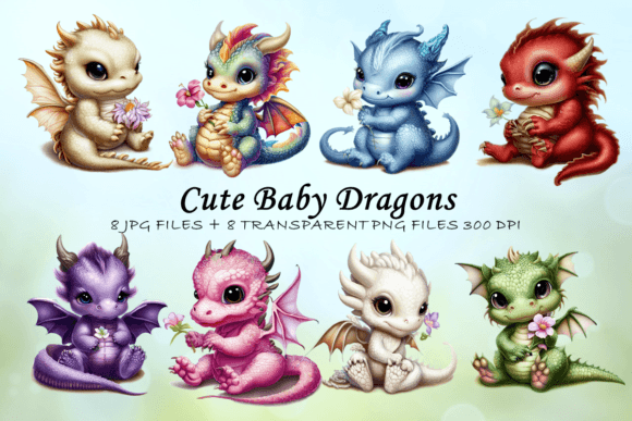 cute baby dragon sketch