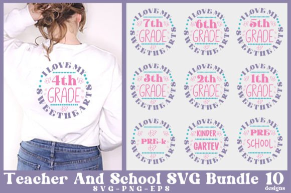 Free Teacher and School SVG Bundle Graphic by Graphic Home · Creative ...