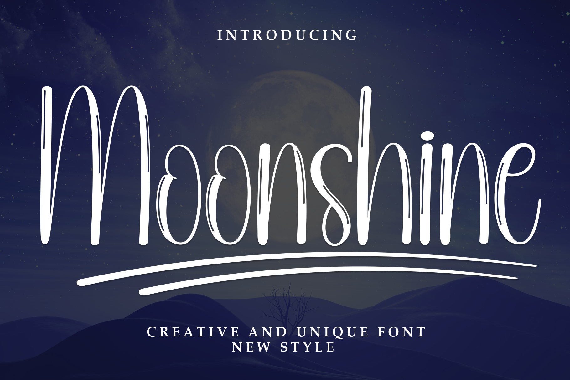 moonshine font