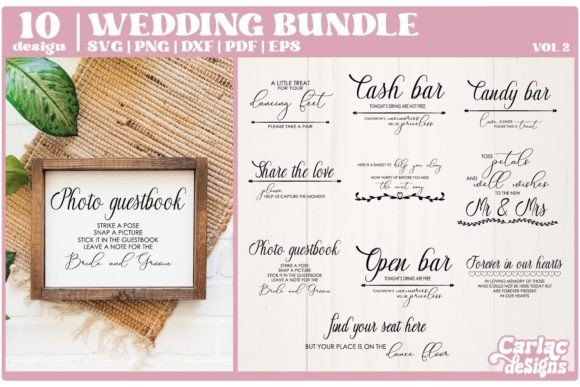 Wedding Quotes SVG Bundle Graphic by Carla C Designs · Creative Fabrica