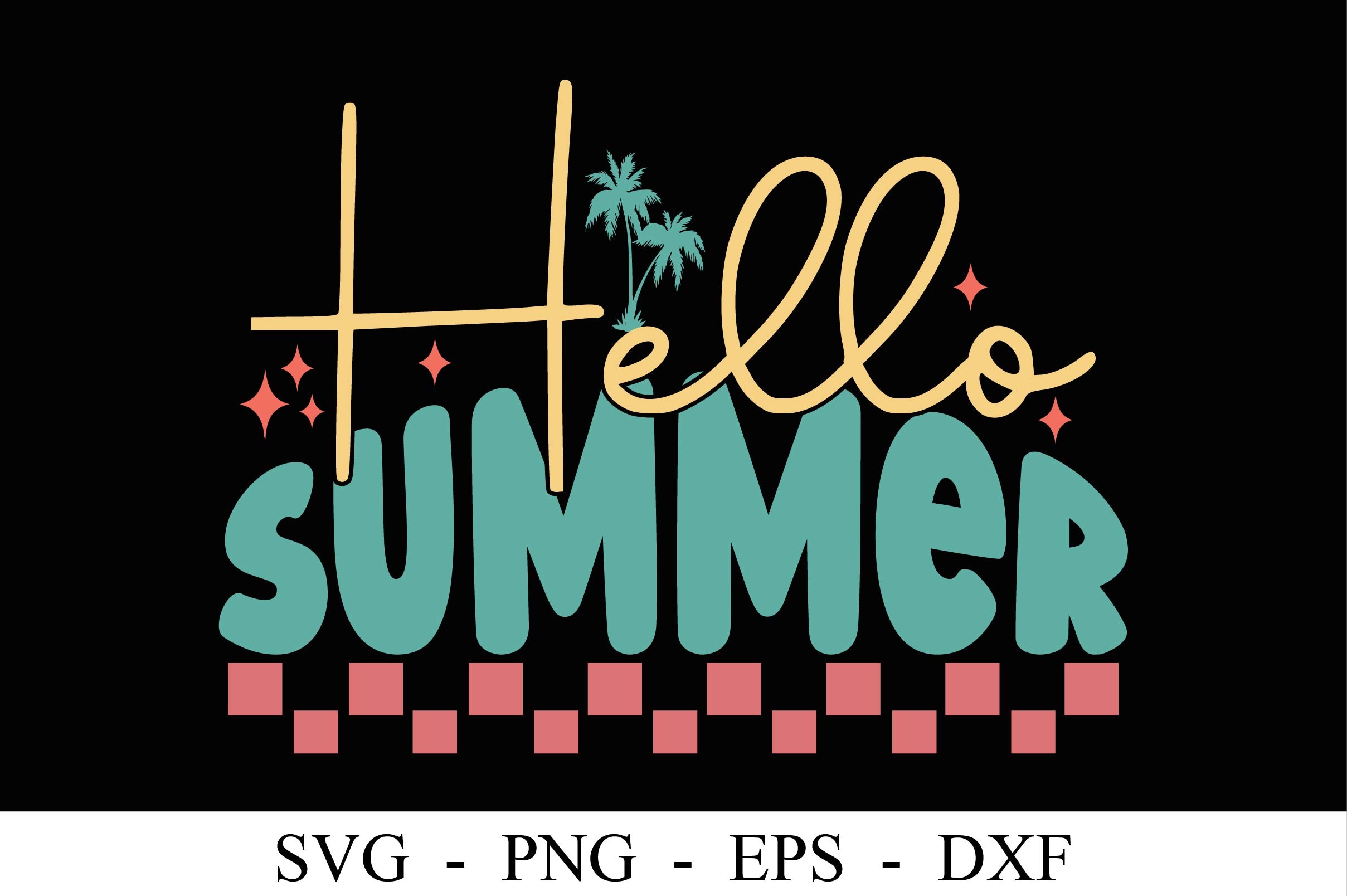 Hello Summer Graphic by creativemomenul022 · Creative Fabrica