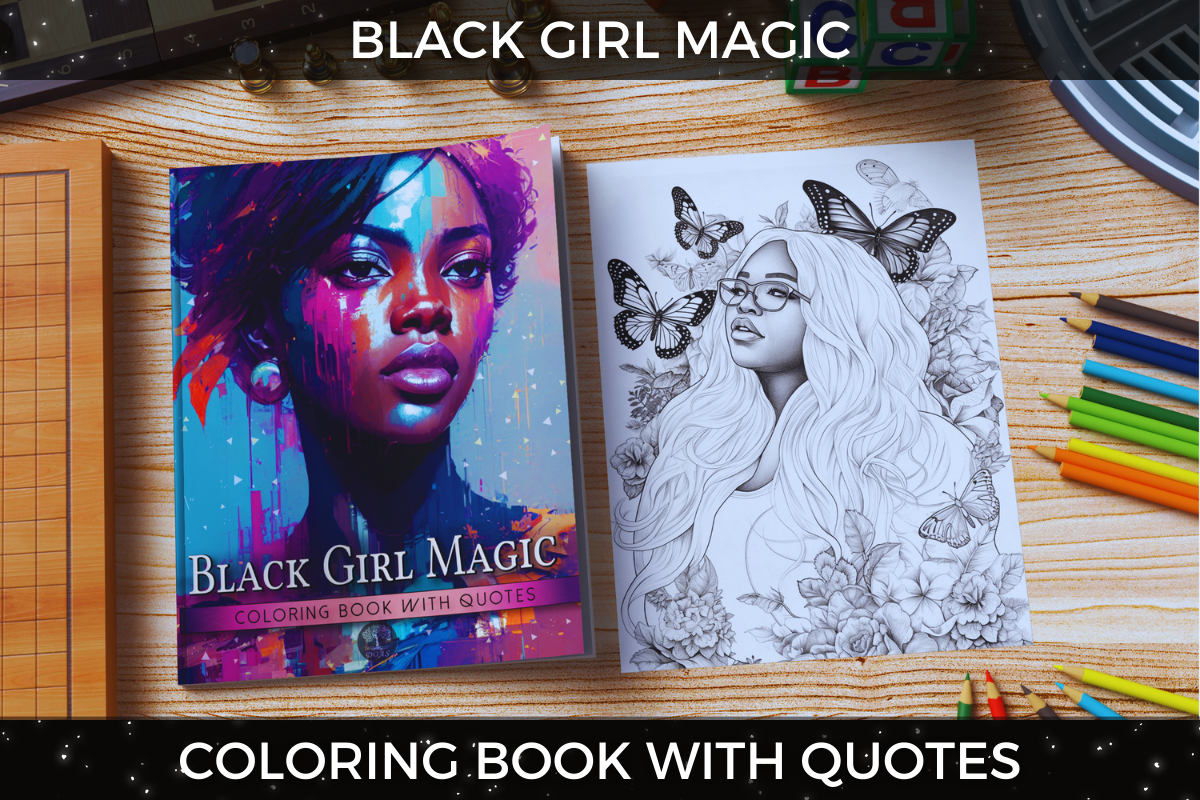 Celebrate Black Girl Magic Sketch Book