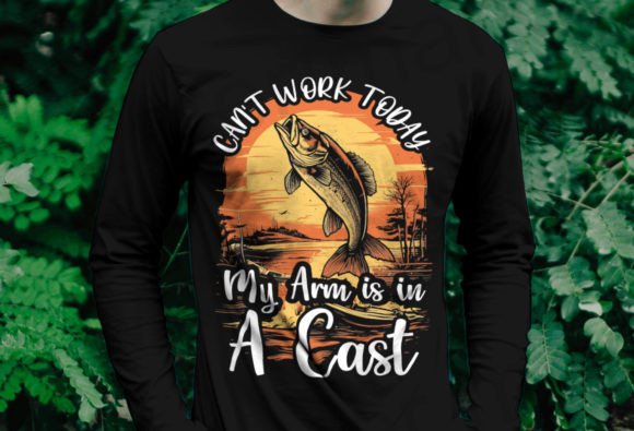 American Flag Fishing Png, Funny Mens Graphic by DeeNaenon