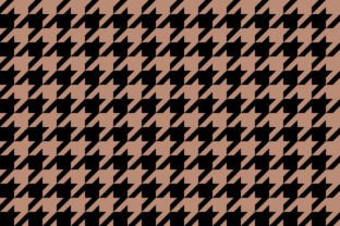 Brown and Black Houndstooth Pattern Graphic by CutePik · Creative Fabrica