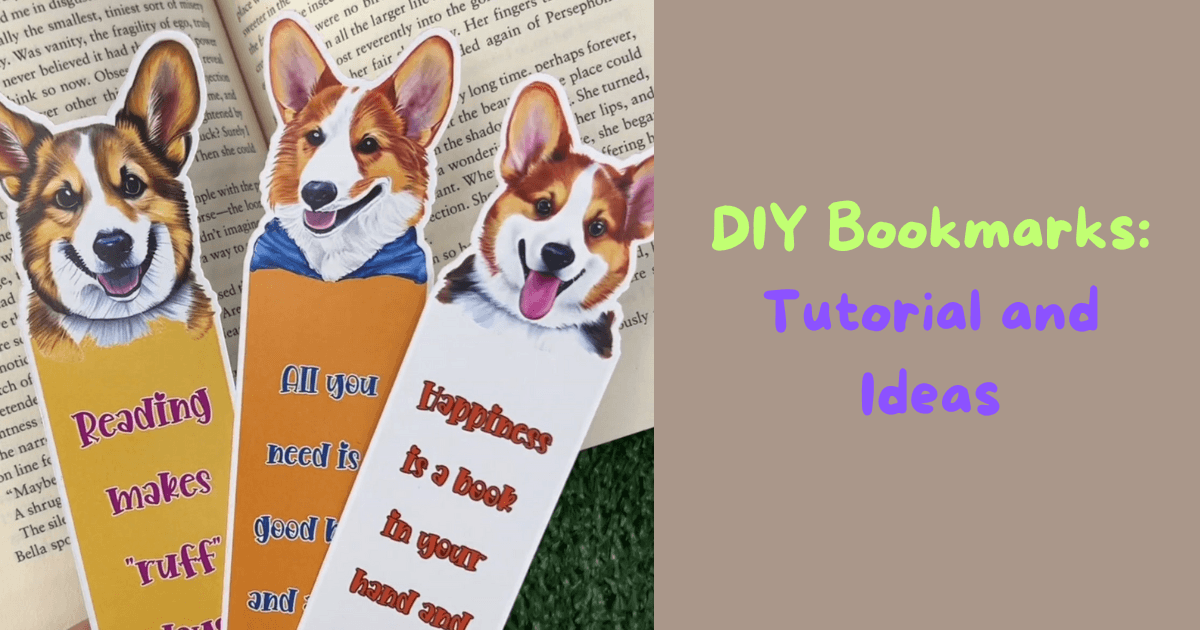 How to Create DIY Bookmarks: Tutorial & Ideas - Creative Fabrica