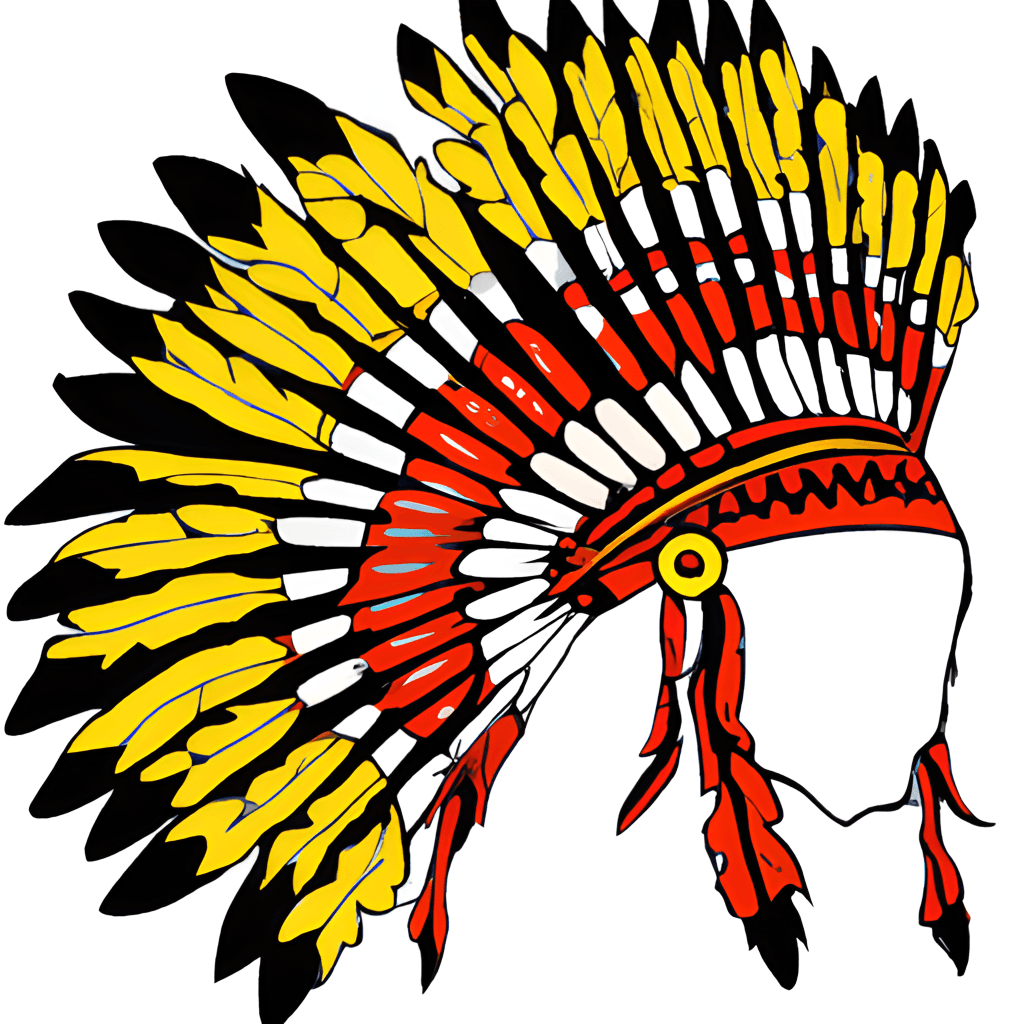 American Indian Head Dress Clip Art · Creative Fabrica