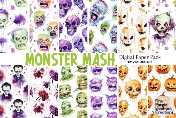 1 Monster Mash Party Designs & Graphics