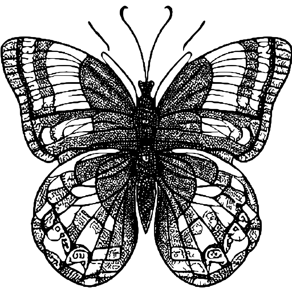Butterflies and Flowers Coloring Pages Graphic by Creative Dream · Creative  Fabrica