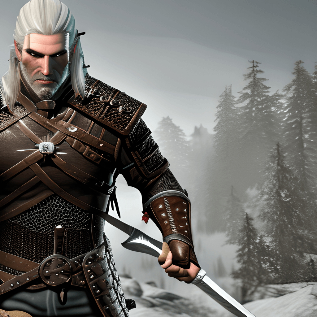 Geralt of Rivia the Ultimate Fan Art · Creative Fabrica