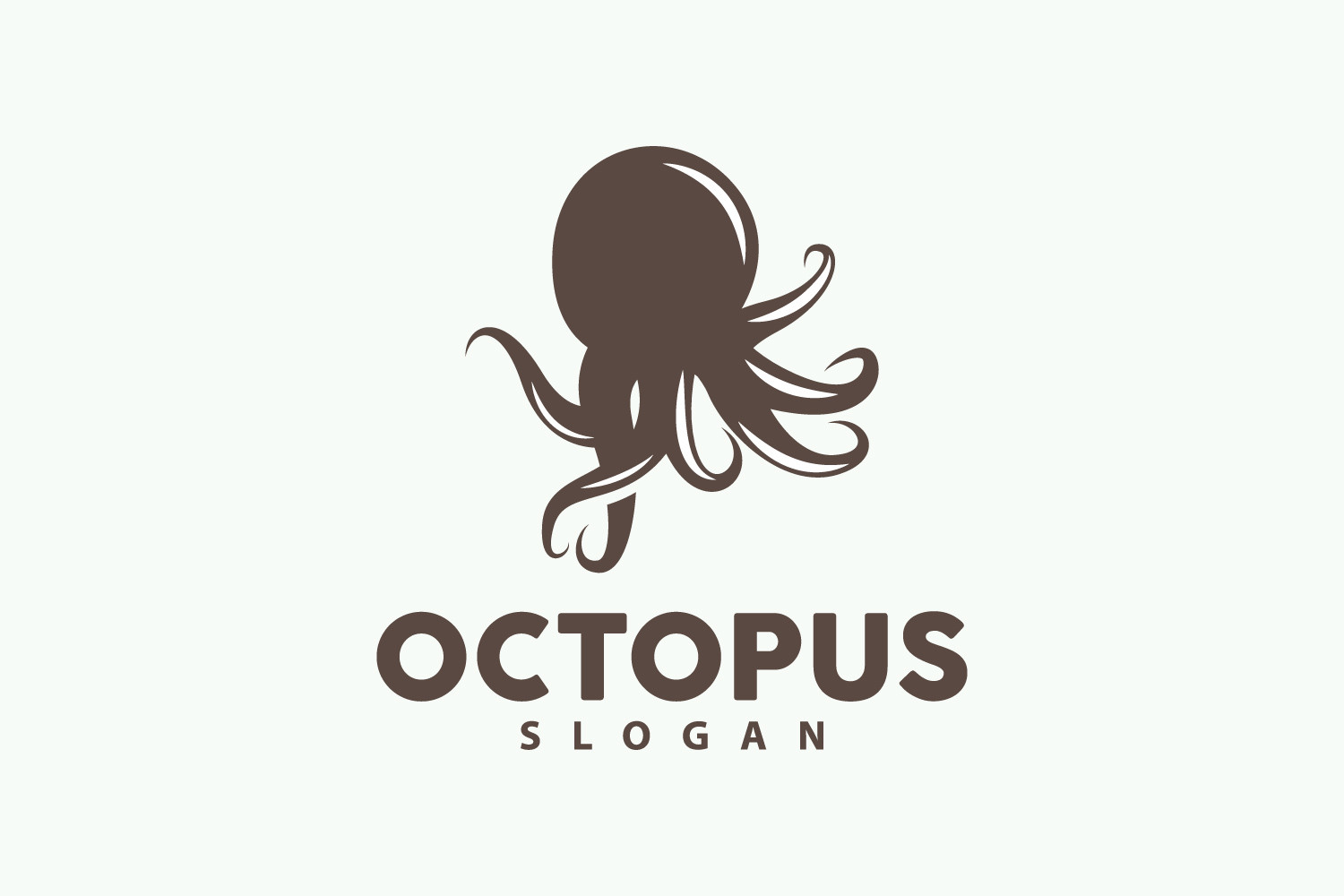 Octopus Logo, Sea Animals Vector Seafood Graphic by May Graphic ...