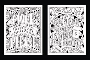 Coloring Pages Design for an Adults: Coloring book cafe coloring
