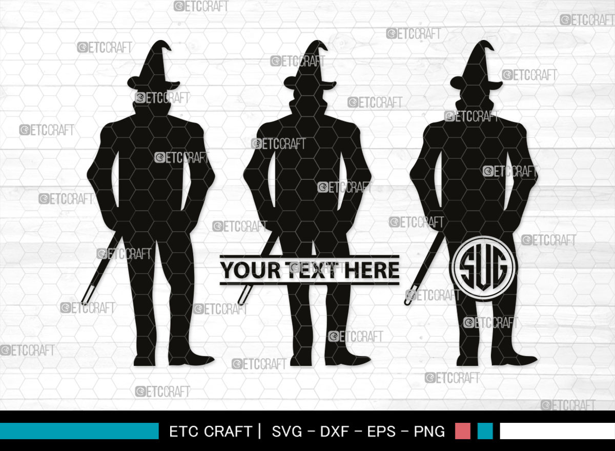 Magician SVG, Magic Monogram, Magic SVG Graphic by ETC Craft Store ...