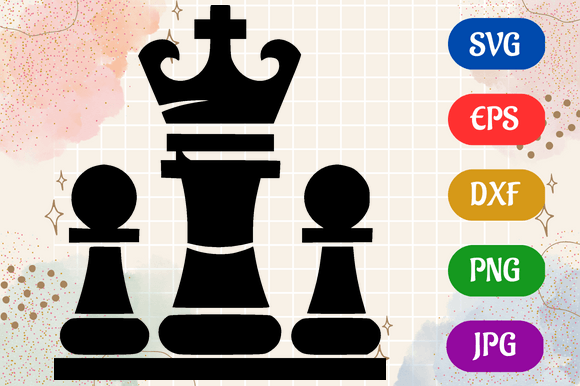 Chess Pieces Svg, Chess Game, Logo Graphic by RedCreations · Creative  Fabrica