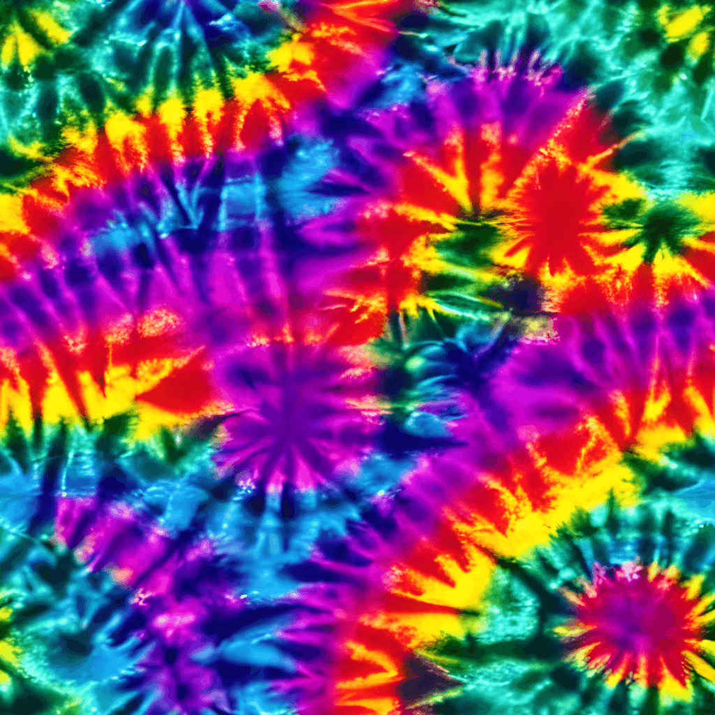 Tye Dye Seamless Pattern Rainbow Neon Abstract Modern Gradient · Creative  Fabrica