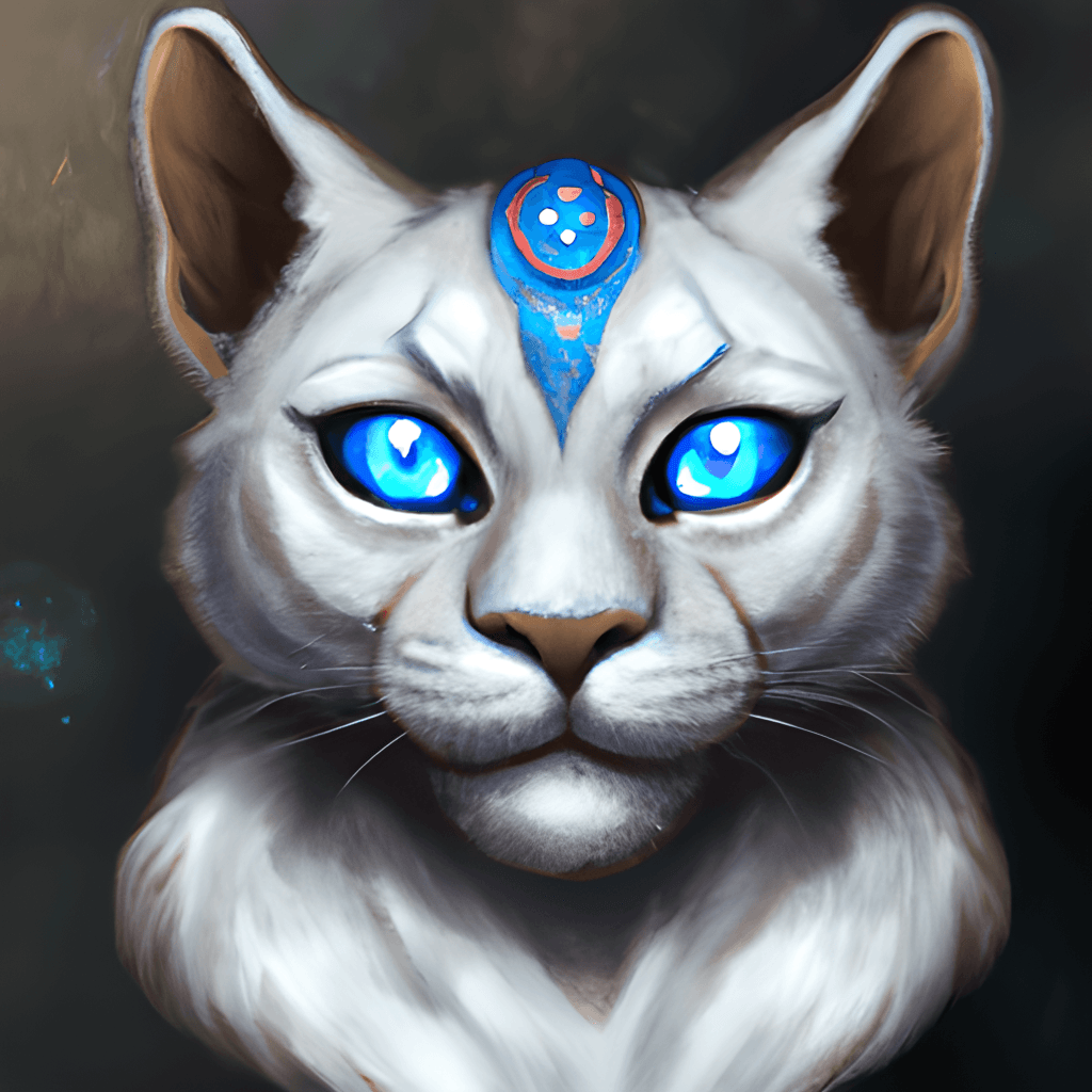 Celestial Tabaxi Creation Cleric Graphic · Creative Fabrica