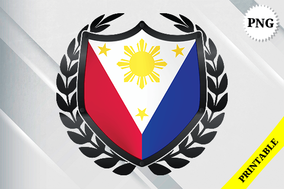 philippine flag shield logo