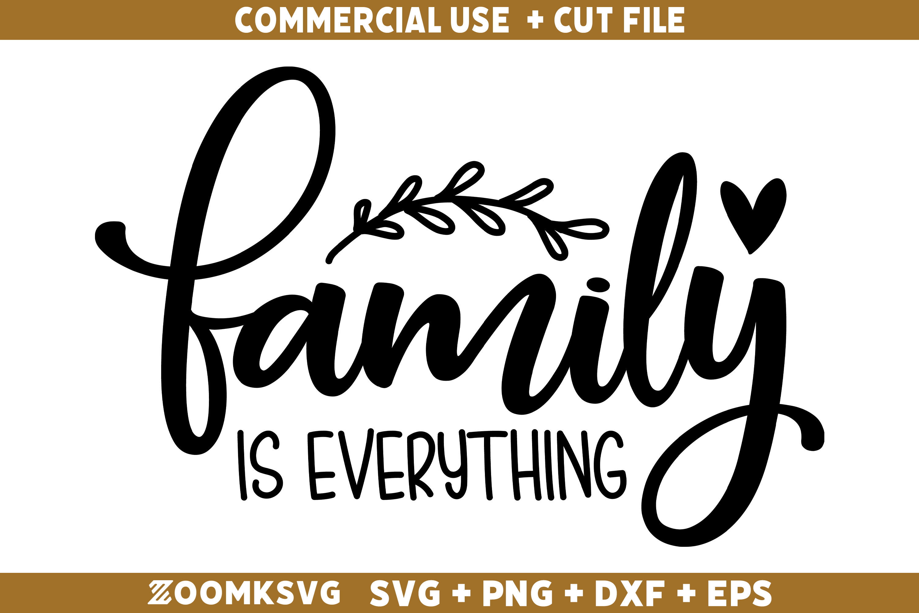 Family is Everything Graphic by Zoomksvg · Creative Fabrica