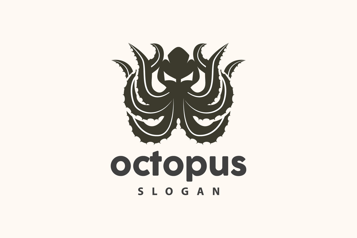 Octopus Logo, Sea Animals Vector Seafood Graphic by May Graphic ...