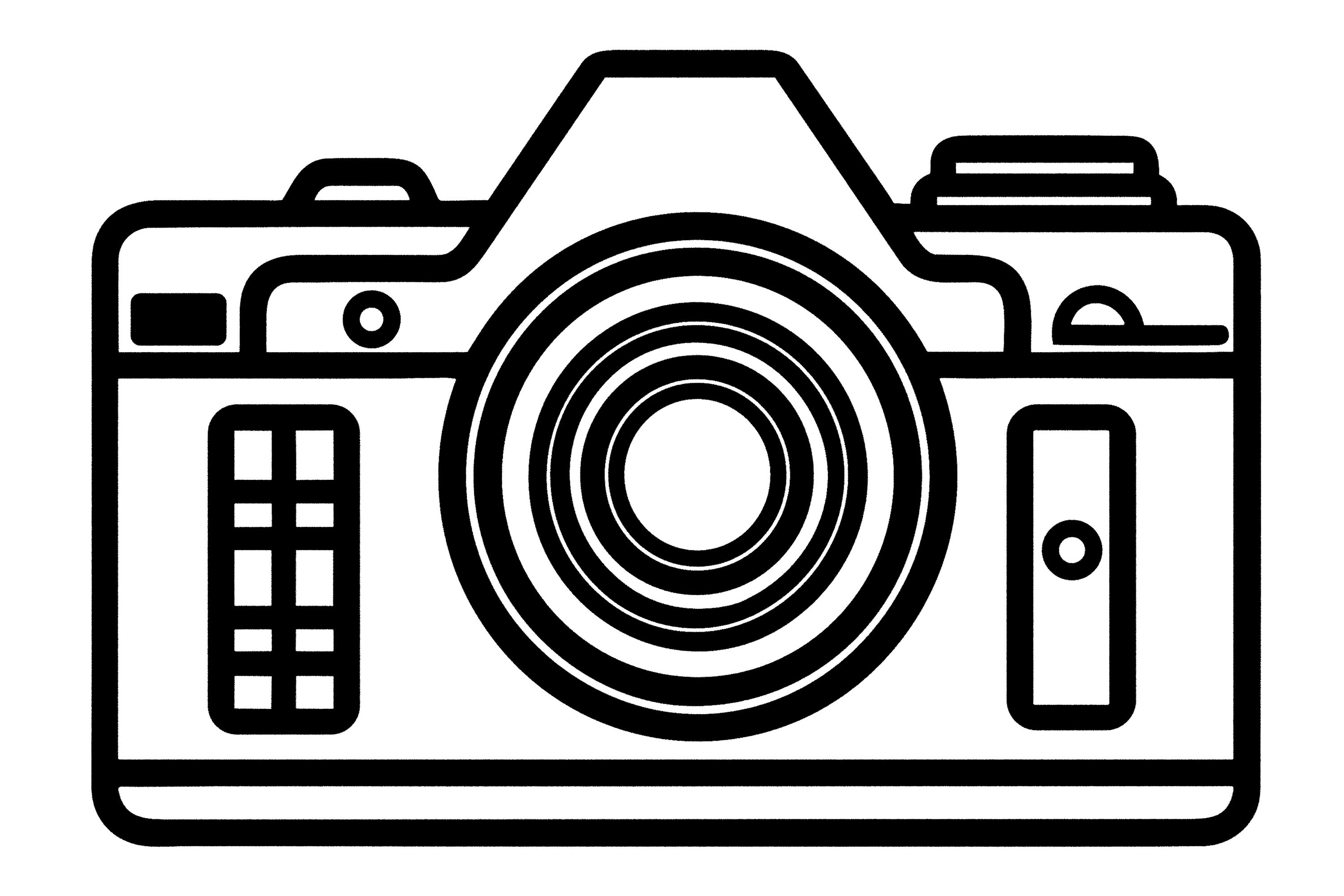Camera Clipart Graphic by Illustrately · Creative Fabrica