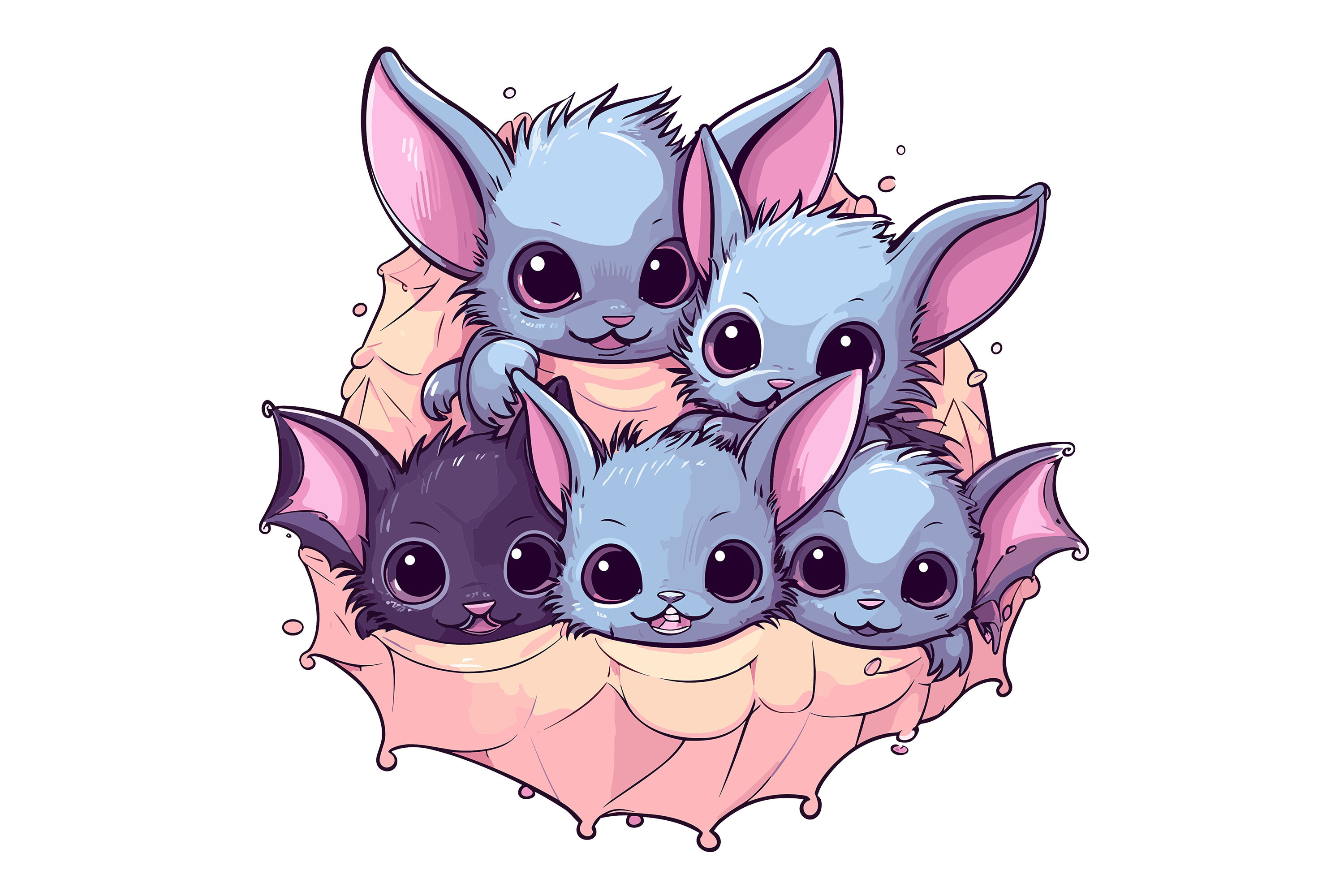 Bat Clipart Graphic by Illustrately · Creative Fabrica