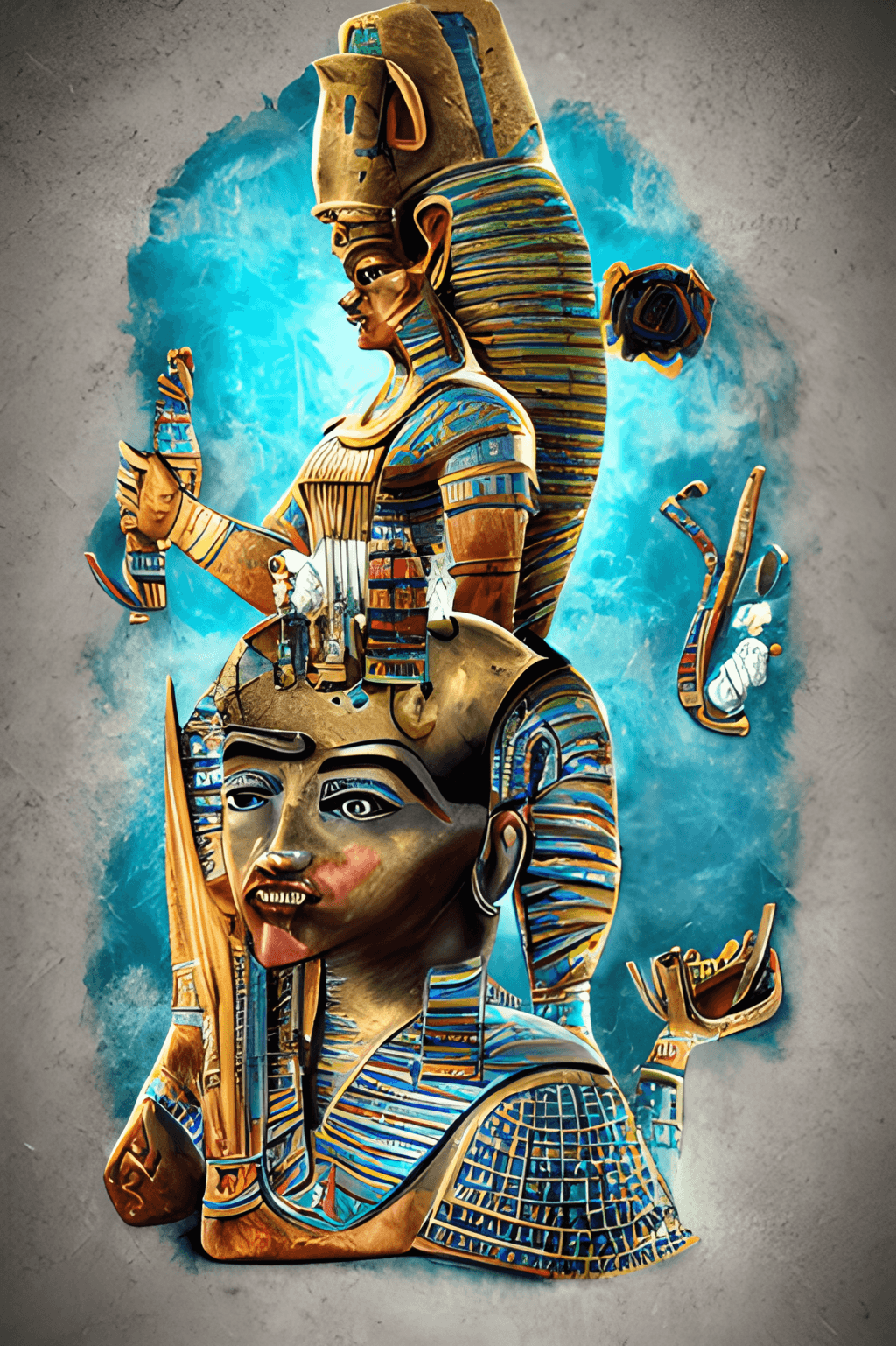 Horus the Zombie God · Creative Fabrica