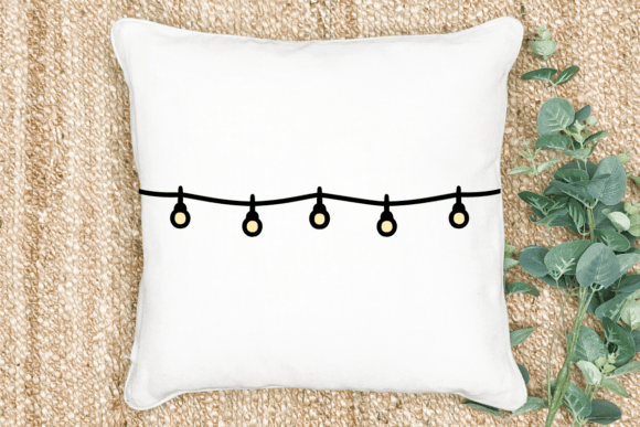 Decorative Colored String Lights Set Graphic by sayedhasansaif04 · Creative  Fabrica