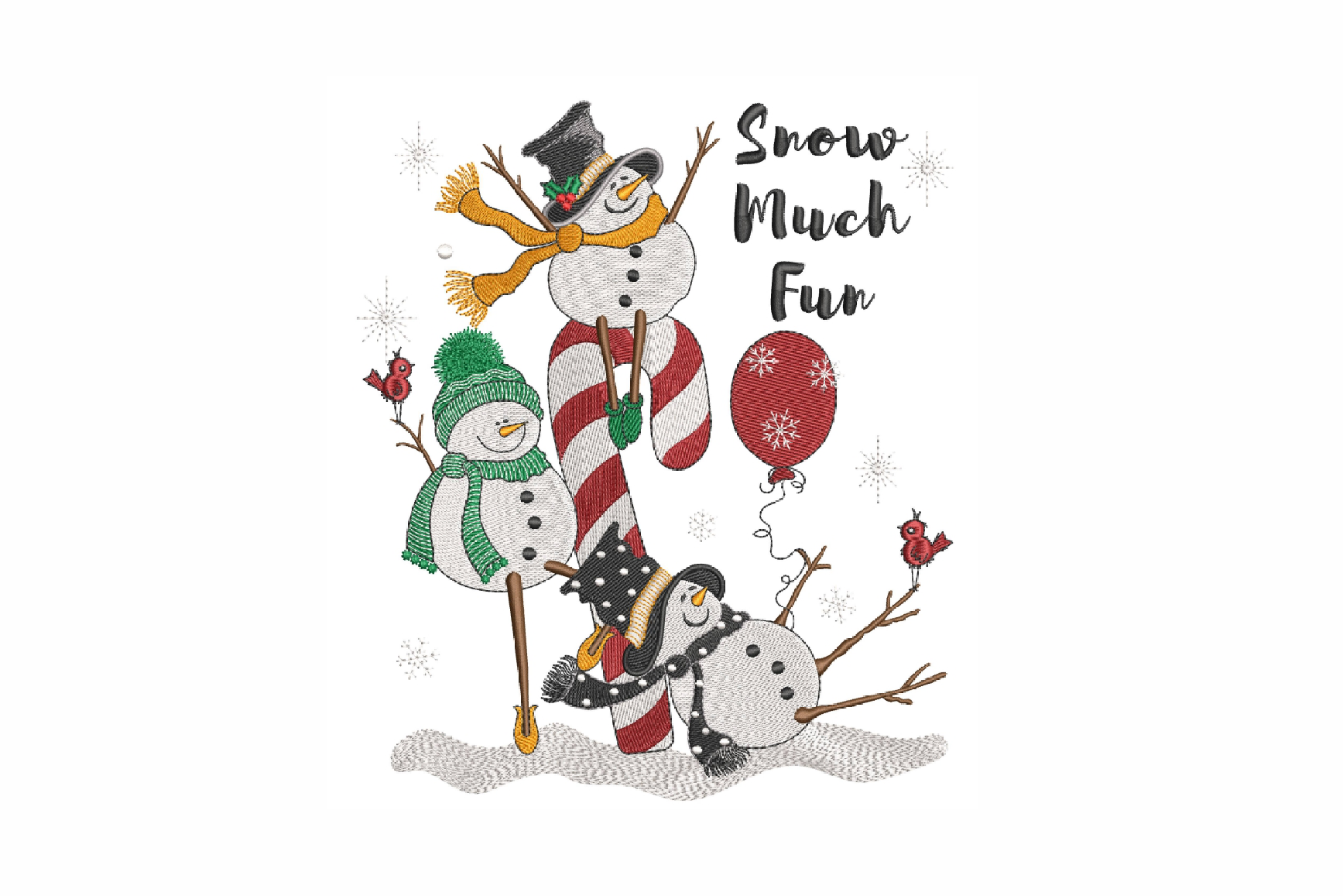 Snow Much Fun · Creative Fabrica