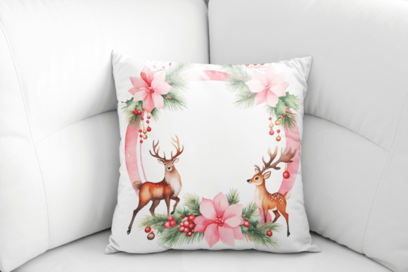 https://www.creativefabrica.com/wp-content/uploads/2023/10/31/Pink-Christmas-Deer-Frame-Background-Graphics-82926428-2-580x387.png