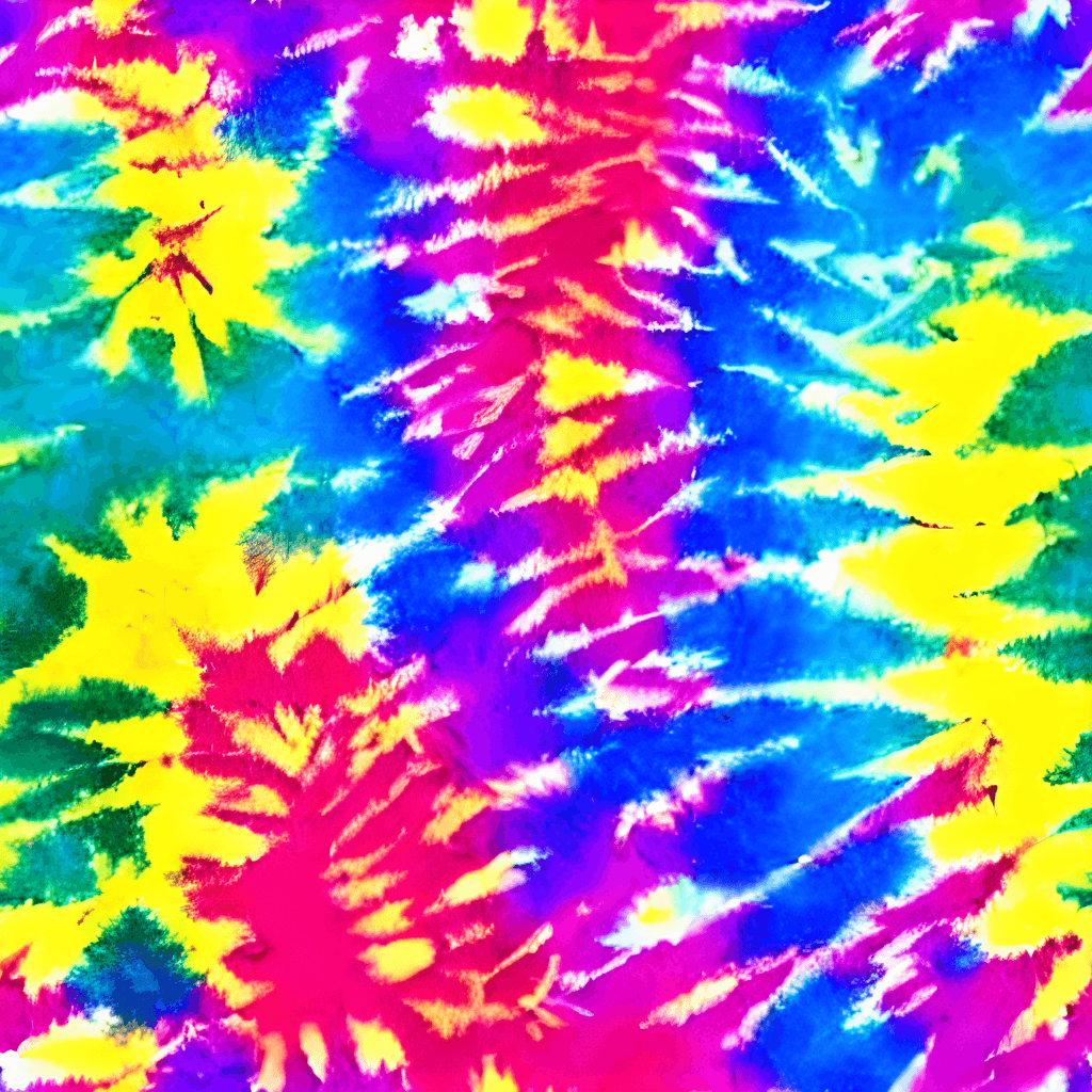 Create a Colorful Tyedye Pattern That Symbolizes the Music of the 60s ...