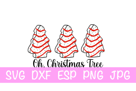 Oh Christmas Tree SVG, PNG Graphic by DesignedByMLE · Creative Fabrica
