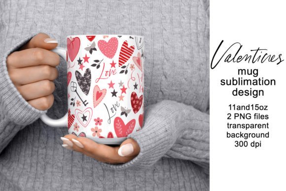 15 Ounce Coffee Mug Sublimation Template Graphic by WispyWillowDesigns ·  Creative Fabrica