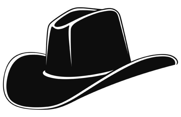 Cowboy Hat Logo Design Graphic by Unique_Design_Team · Creative Fabrica