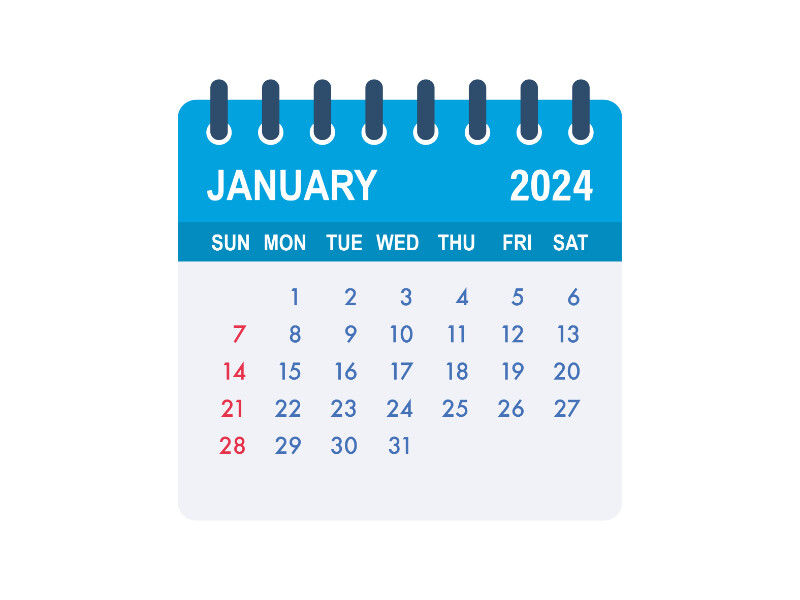 February 2024 Calendar Leaf. Calendar Graphic by DG-Studio · Creative ...