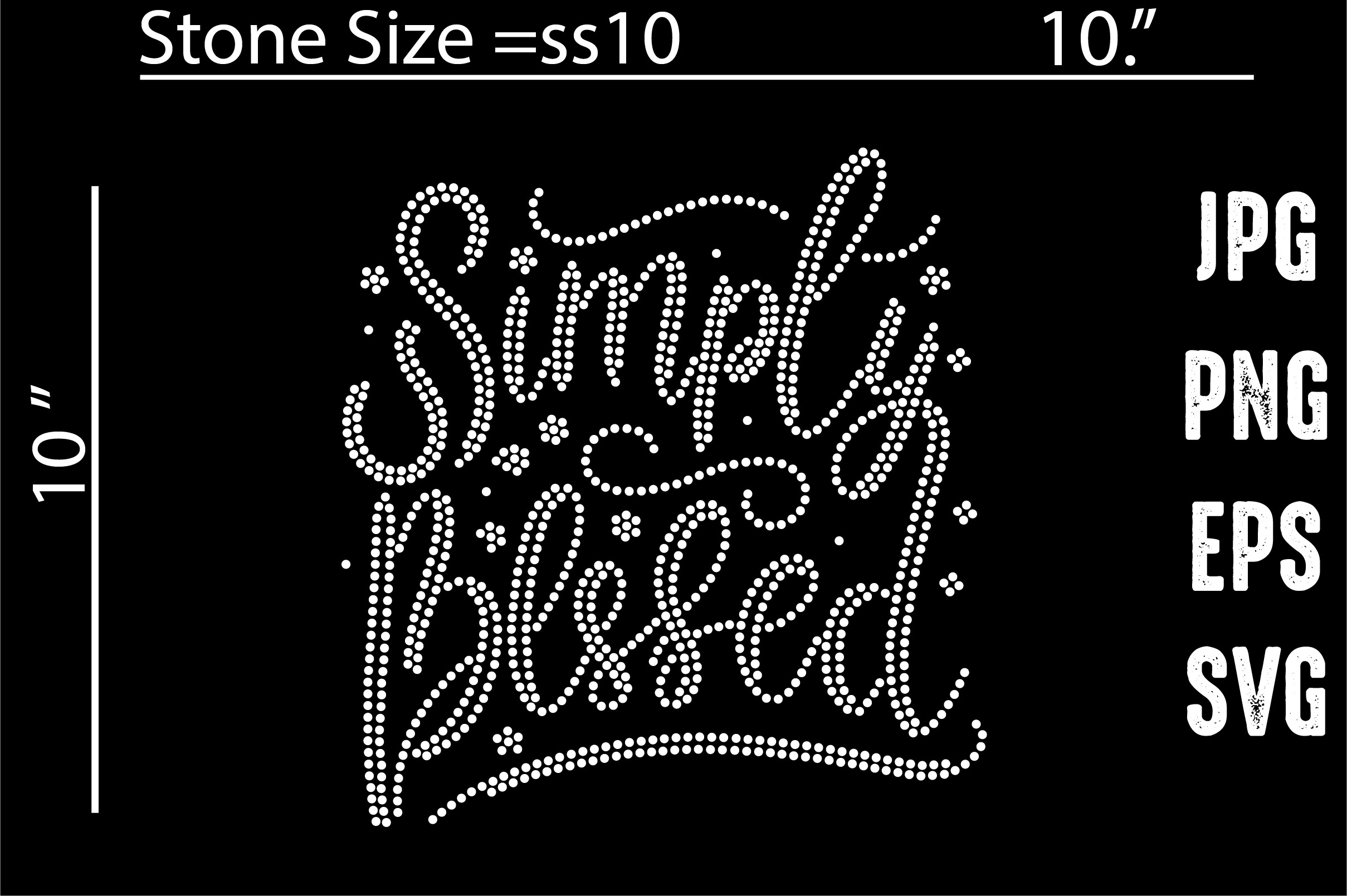 Simply Blessed Graphic by MRUMU · Creative Fabrica