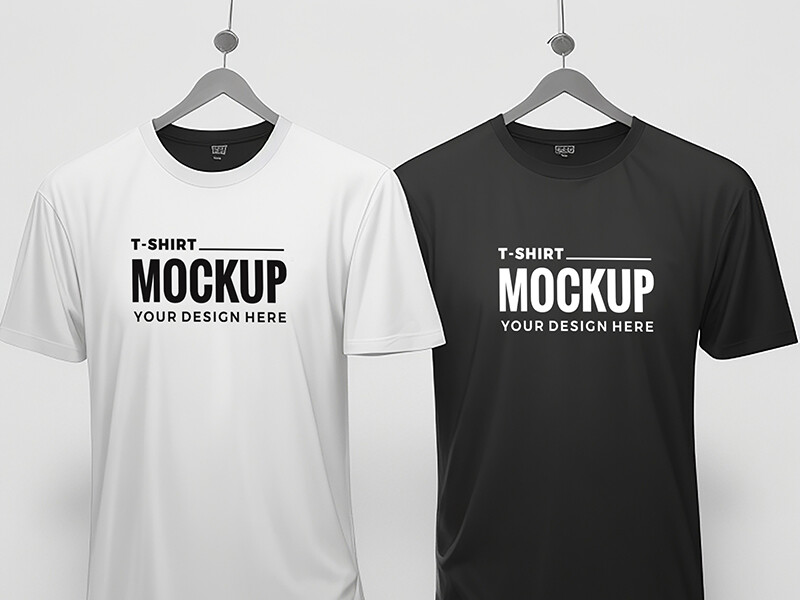 Black and White T- Shirt Mockup #16 Graphic by Design_love · Creative ...