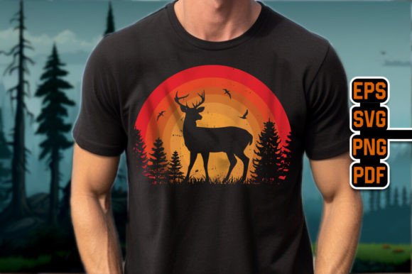 Retro Sunset T-Shirt Design Bundle Bundle · Creative Fabrica