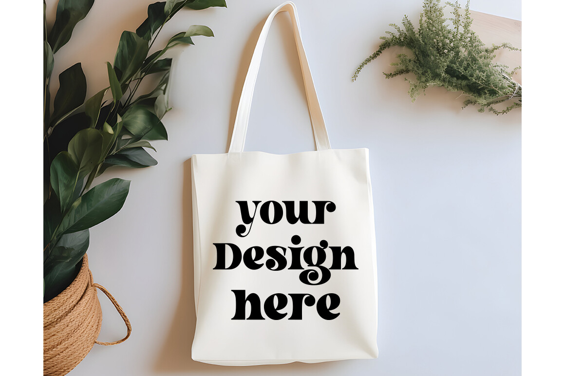 Canvas Tote Bag Mockup Graphic by MockupStore · Creative Fabrica