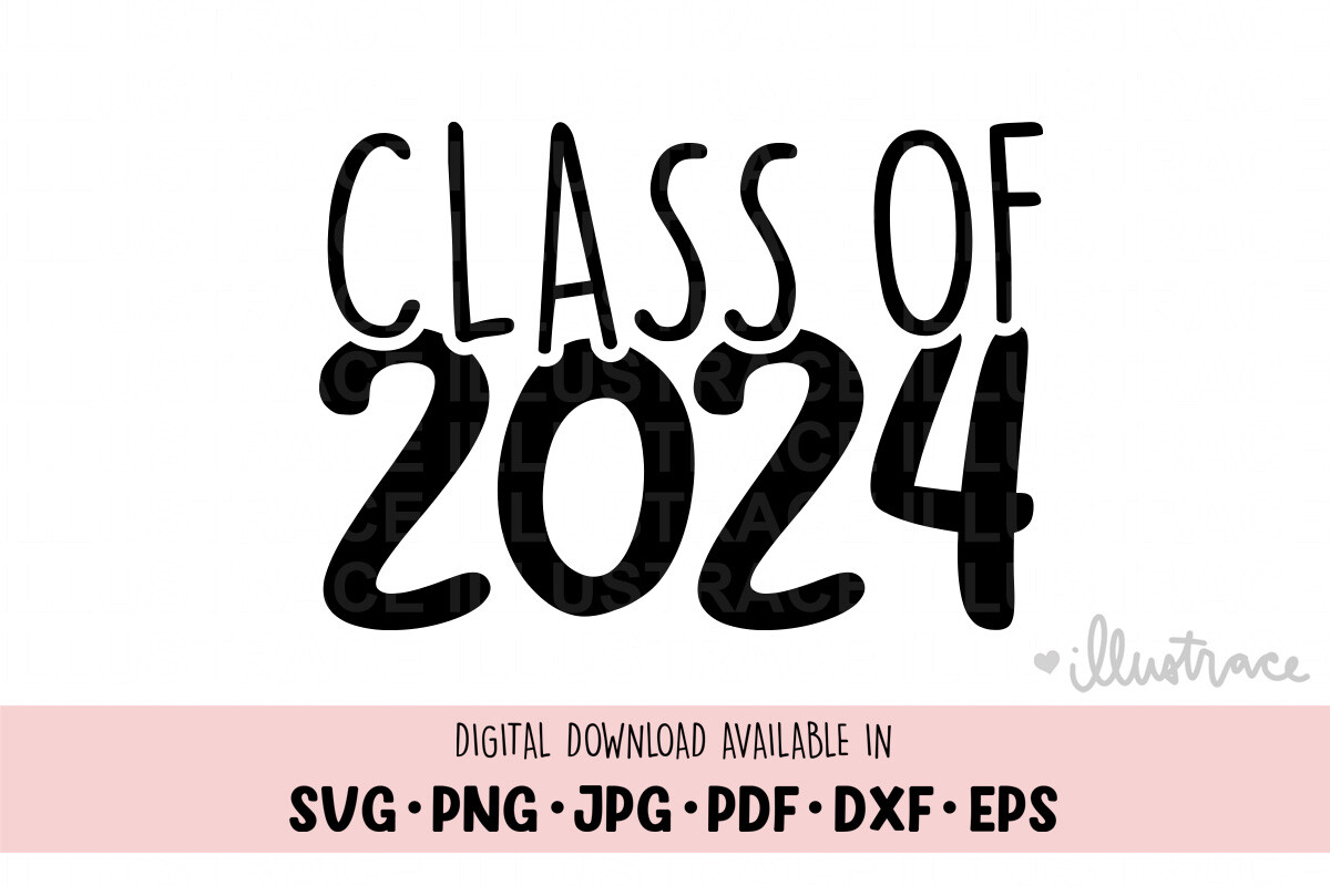 Senior Class of 2024 Png, Graduation Graphic by Illustrace · Creative ...
