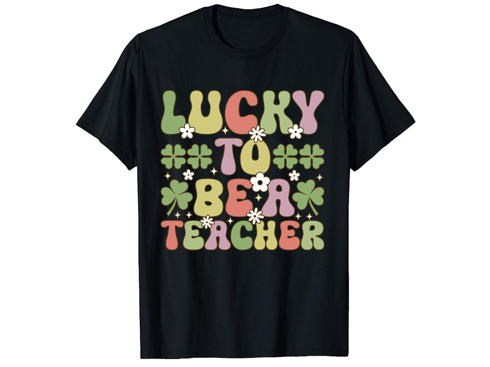 Lucky to Be a Teacher Graphic by CreativeDesignShope · Creative Fabrica