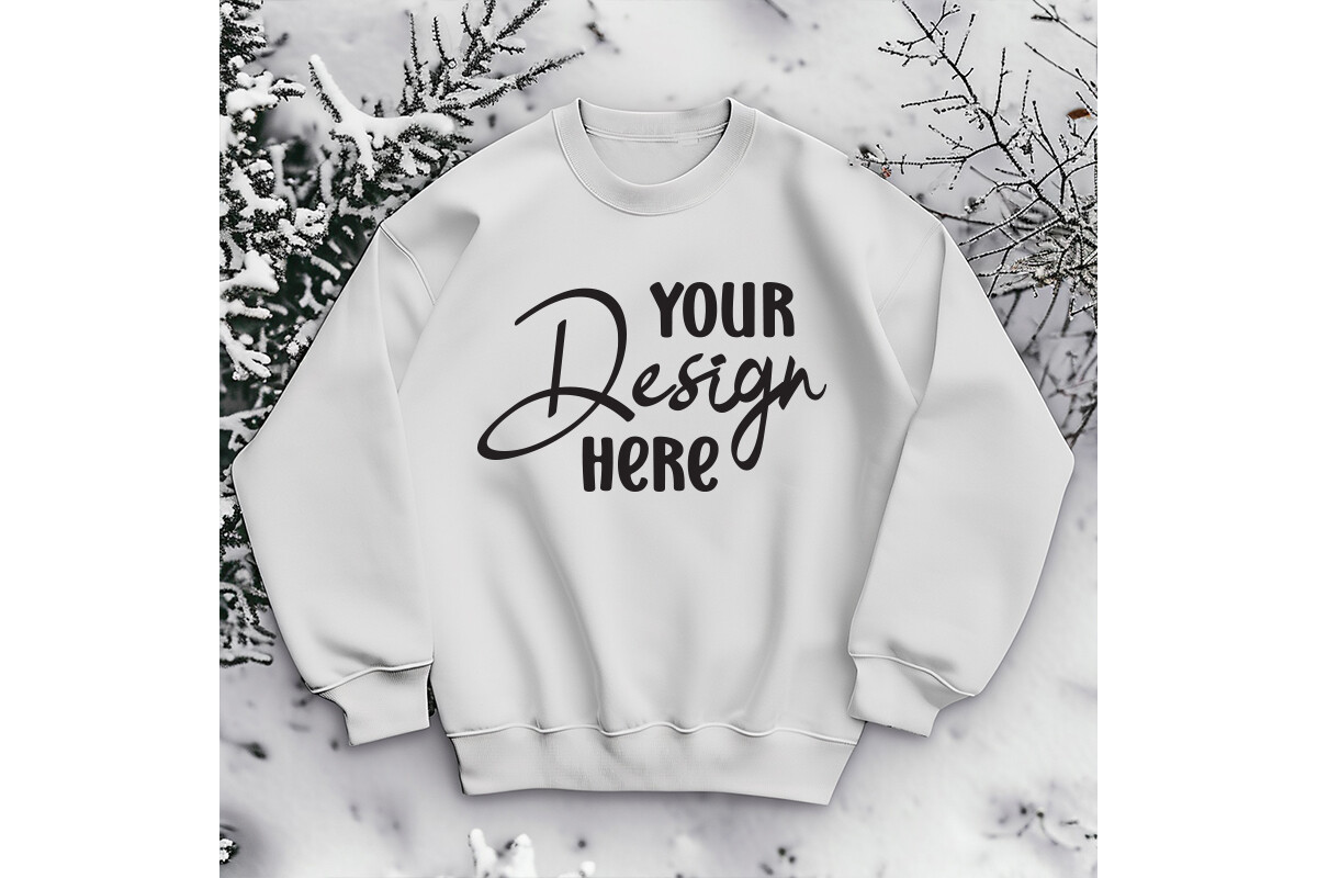 Comfort Colors Sweatshirt Mockup Graphic by Mockup And Design Store ...