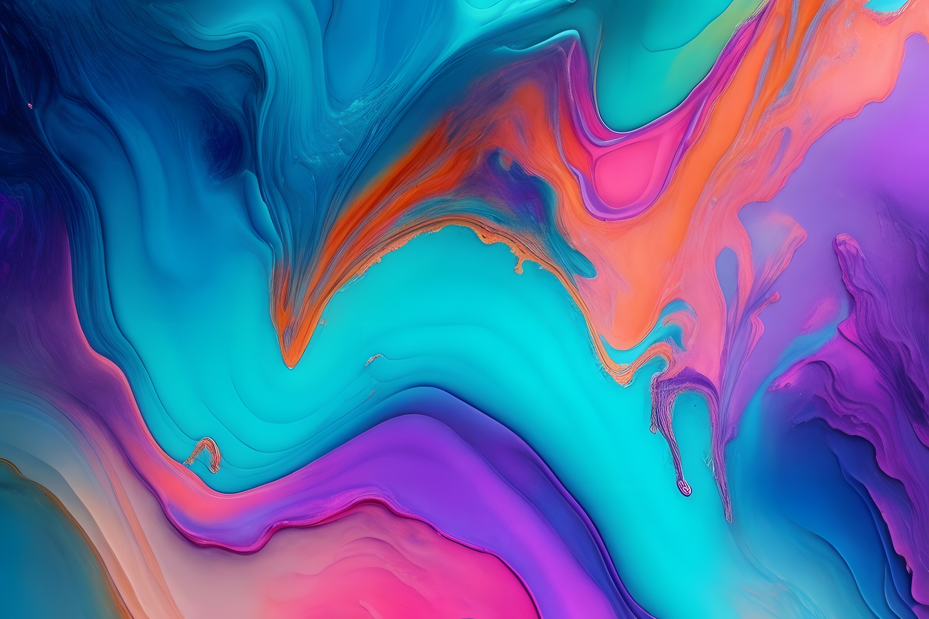 Iridescent Liquid Paint Texture Graphic by Forhadx5 · Creative Fabrica