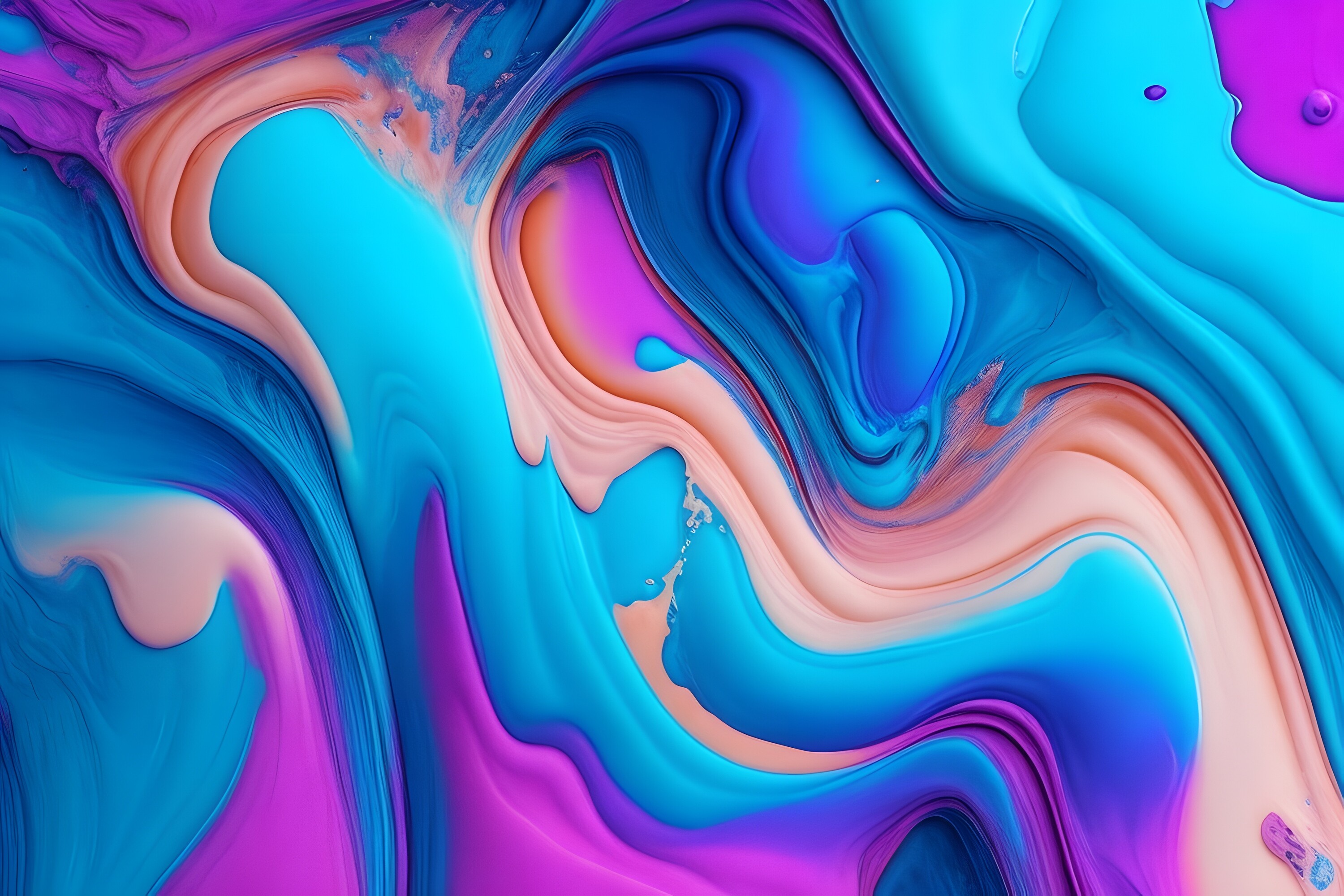 Liquid Paint 3D Effect Background Graphic by Forhadx5 · Creative Fabrica