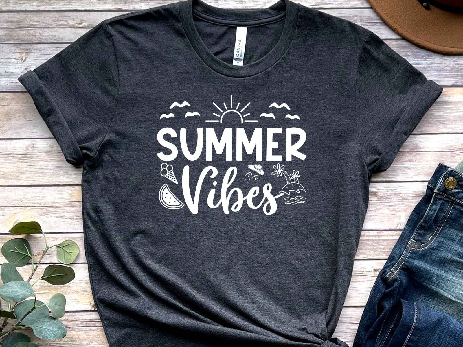 Summer SVG T-Shirt Design. Graphic by PODxDESIGNER · Creative Fabrica