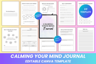 Calming Your Mind Journal Canva KDP Graphic by DIGITAL PRINT BOX ...
