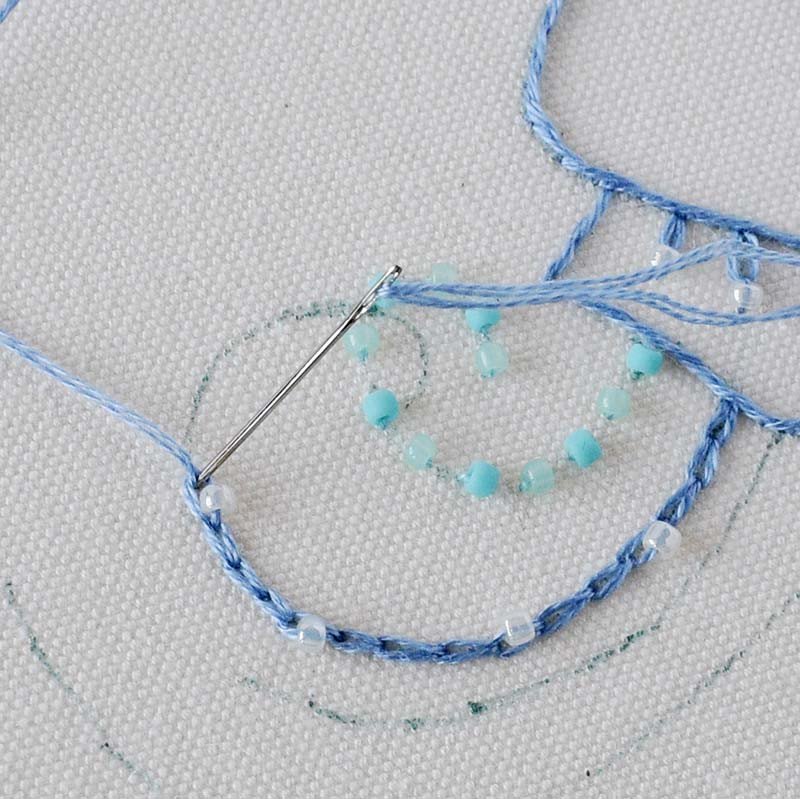 Jellyfish charm #beads #diy #handmade #handmadejewelry #beadedjewelry